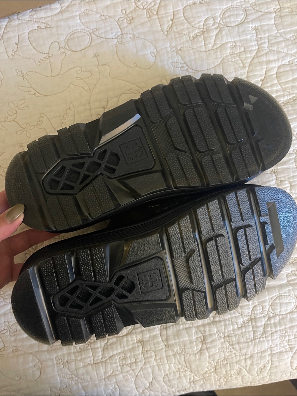 Dr. Martens ZEBZAG Flower Slides Dark Brown Crazy Horse Leather Women’s 9 - Picture 3 of 7